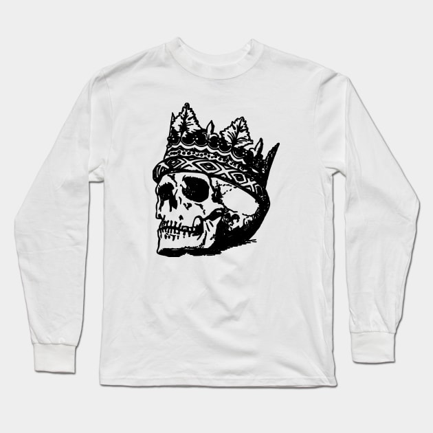 the crown of bones Long Sleeve T-Shirt by carismashop